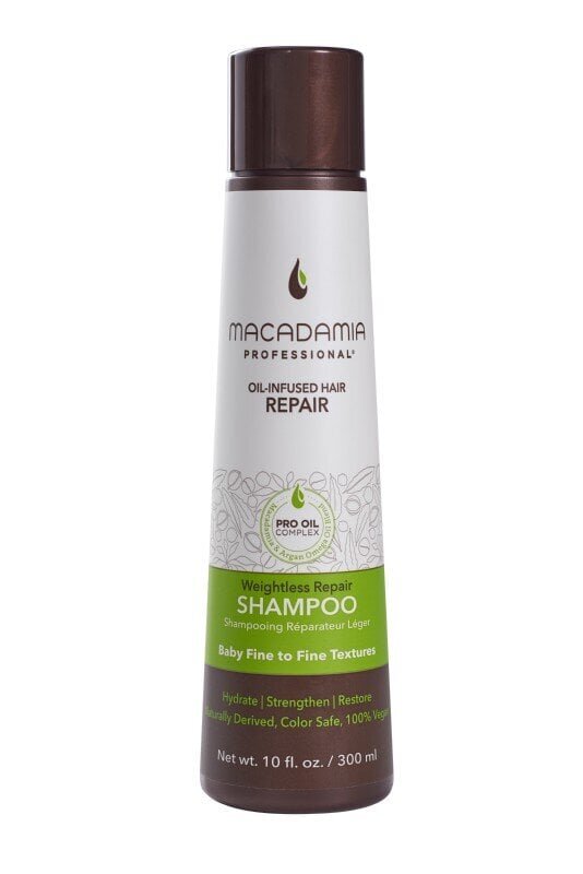 Kerge niisutav šampoon kõikidele juuksetüüpidele (Weightless Repair Shampoo) hind ja info | Šampoonid | hansapost.ee