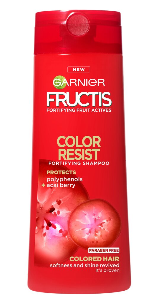 Šampoon Garnier Fructis Color Resist, 250 ml цена и информация | Šampoonid | hansapost.ee