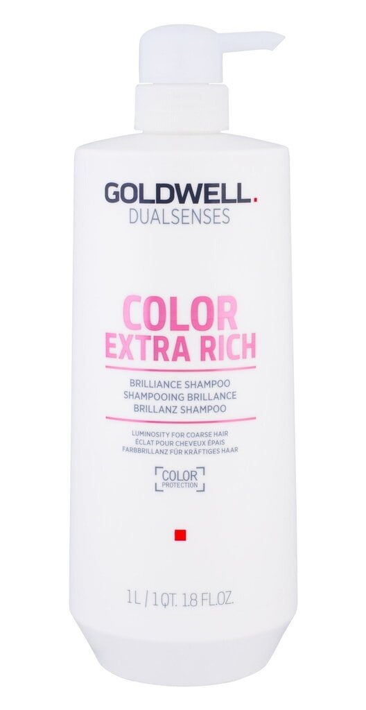 Šampoon Goldwell Color Extra Rich Brilliance Shampoo 1000ml hind ja info | Šampoonid | hansapost.ee