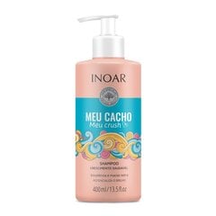 Šampoon lokkis juustele INOAR Meu Cacho Meu Crush Shampoo 400 ml hind ja info | INOAR Parfüümid, lõhnad ja kosmeetika | hansapost.ee