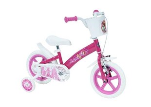 Детский велосипед Huffy Princess 12" Bike, розовый/белый цена и информация | Велосипеды | hansapost.ee