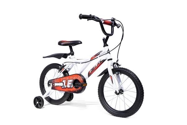 Laste jalgratas Huffy Pro Thunder 16", valge цена и информация | Jalgrattad | hansapost.ee