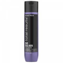 Увлажняющий кондиционер для окрашенных волос Matrix Total Results So Silver Color Obsessed 300 мл цена и информация | Бальзамы, кондиционеры | hansapost.ee