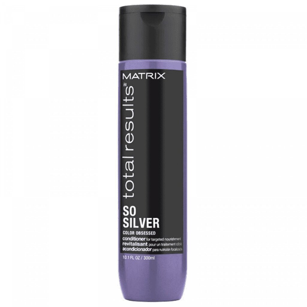 Niisutav palsam värvilistele juustele Matrix Total Results So Silver Color Obsessed 300 ml hind ja info | Palsamid | hansapost.ee