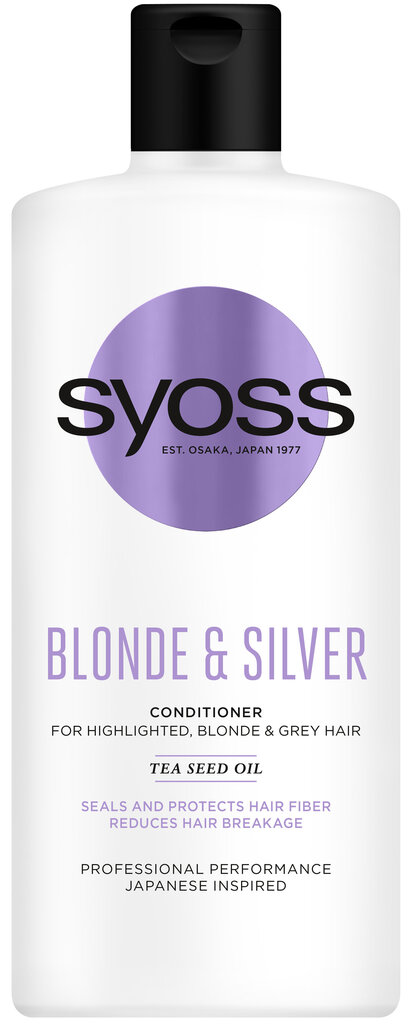 Palsam Syoss Blonde & Silver 440 ml цена и информация | Palsamid | hansapost.ee