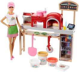 Комплект Barbie Pizzeria FHR09 /3 цена и информация | Игрушки для девочек | hansapost.ee