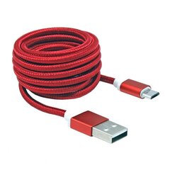 Sbox USB-10315R, USB-MicroUSB, 1,5 м цена и информация | Кабели для телефонов | hansapost.ee