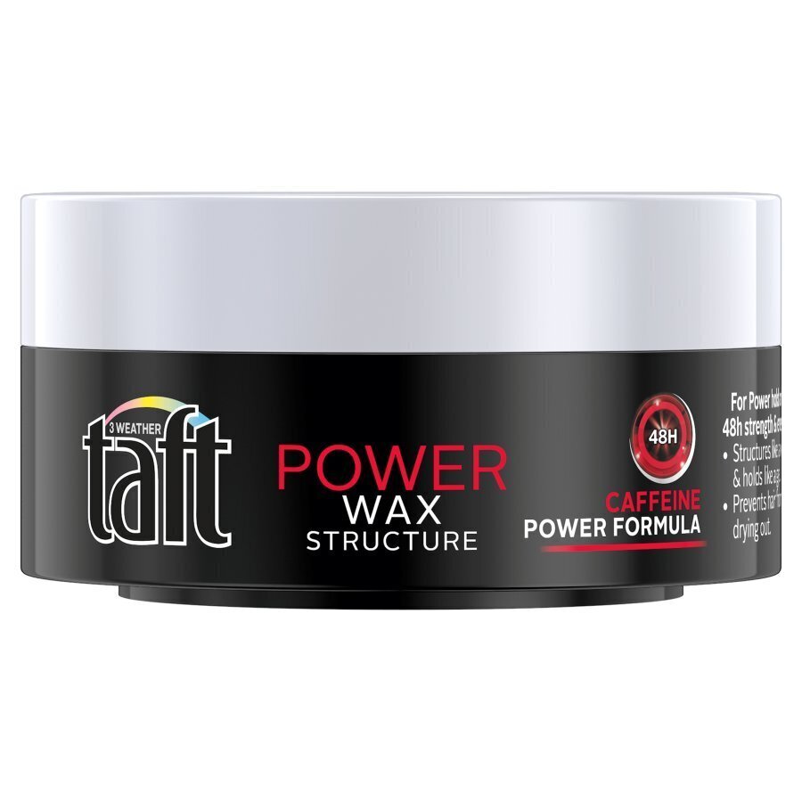 Tugeva fikseerimisega modelleeriv juuksevaha meestele Schwarzkopf Professional Taft Power 75 ml hind ja info | Juuste viimistlusvahendid | hansapost.ee