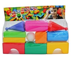 Кубики пластмассовые, 11 деталей (7779) 5074 цена и информация | Игрушки для малышей | hansapost.ee