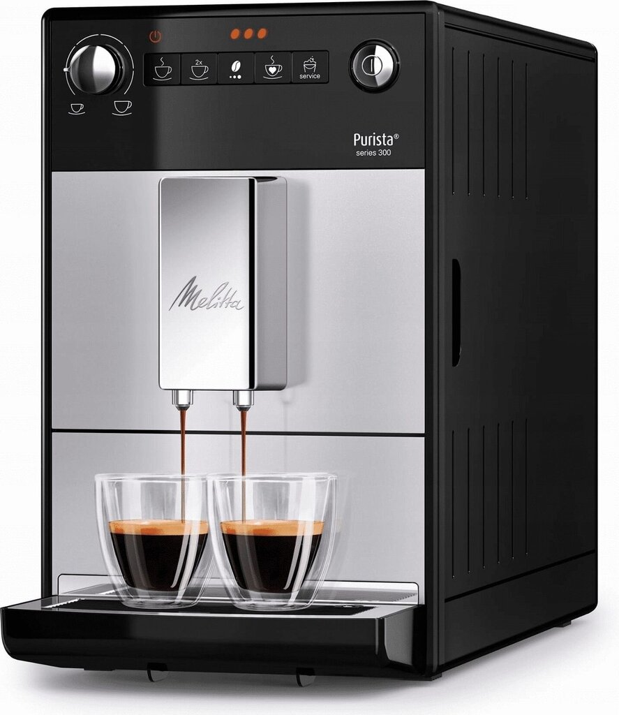 Melitta Purista Series 300 Silver hind ja info | Kohvimasinad ja espressomasinad | hansapost.ee