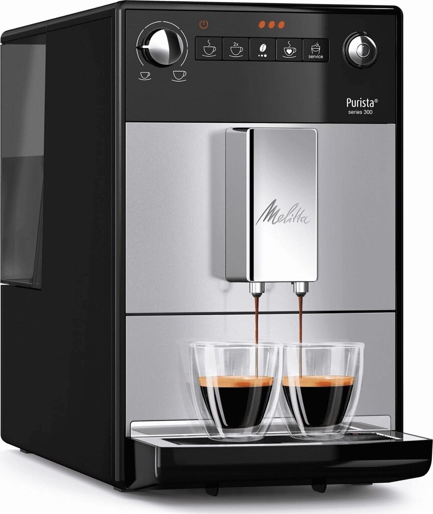 Melitta Purista Series 300 Silver hind ja info | Kohvimasinad ja espressomasinad | hansapost.ee