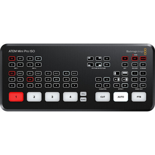 Blackmagic Design ATEM Mini Pro ISO hind ja info | Lisatarvikud videokaameratele | hansapost.ee