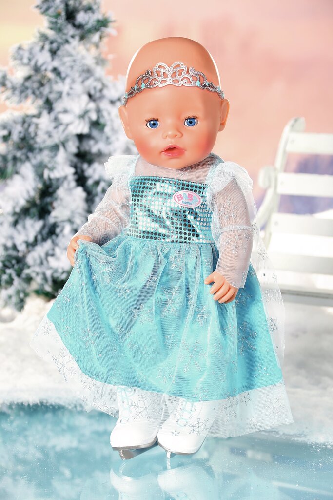 BABY BORN riidekomplekt "Princess on ice", 43 cm hind ja info | Mänguasjad tüdrukutele | hansapost.ee