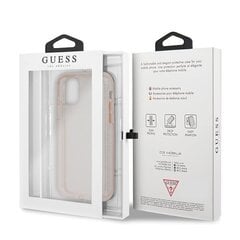 Ümbris Guess GUHCN58PCGLPI sobib iPhone 11 Pro, roosa hind ja info | Telefonide kaitsekaaned ja -ümbrised | hansapost.ee