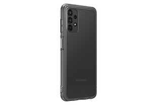 Samsung Soft Clear Cover EF-QA135, telefonile Galaxy A13, must hind ja info | Telefonide kaitsekaaned ja -ümbrised | hansapost.ee