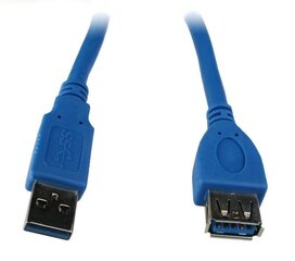 Кабель USB 3.0 AM-AFm 1.8M цена и информация | Кабели и провода | hansapost.ee