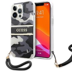 Guess GUHCP13LKCABBK ümbris, telefonile iPhone 13 Pro / 13, must цена и информация | Чехлы для телефонов | hansapost.ee