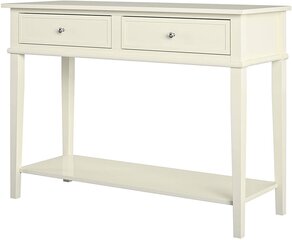 Konsoollaud Ameriwood Home Franklin, valge price and information | Console tables | hansapost.ee