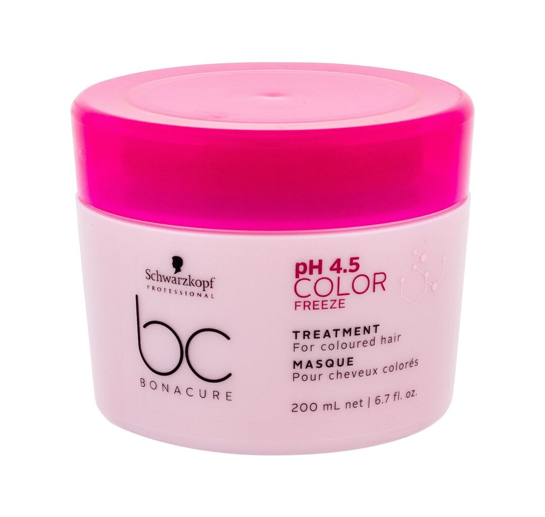 Mask värvitud juustele Schwarzkopf Professional BC Bonacure pH 4,5 200 ml цена и информация | Juuksemaskid, õlid ja seerumid | hansapost.ee