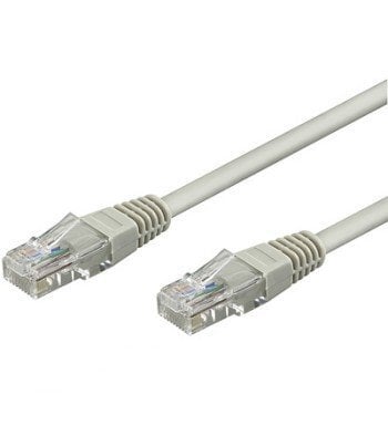 GB CAT6 NETWORK CABLE U/UTP GREY 20M цена и информация | Juhtmed ja kaablid | hansapost.ee