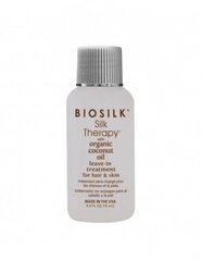 Кокосовое масло для волос и лица Biosilk Silk Therapy Organic, 15 мл цена и информация | Biosilk Уход за волосами | hansapost.ee