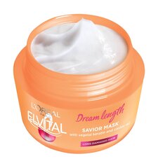 Taastav juuksemask L'Oreal Paris Elvital Dream Length 300 ml цена и информация | Маски, масла, сыворотки | hansapost.ee