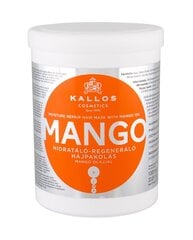 Увлажняющая маска для волос Kallos Cosmetics Mango, 1000 мл цена и информация | Маски, масла, сыворотки | hansapost.ee