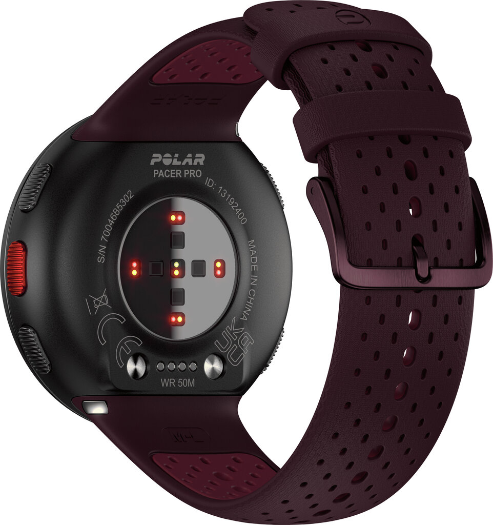 Polar Pacer Pro Autumn Maroon цена и информация | Nutikellad, laste nutikellad | hansapost.ee