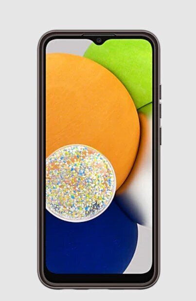 Samsung Galaxy A03 pehme läbipaistev kate must EF-QA036TBEGEU цена и информация | Telefonide kaitsekaaned ja -ümbrised | hansapost.ee