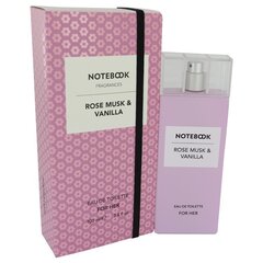Parfüümvesi Notebook Fragrances Rose Musk & Vanilla EDT naistele 100 ml hind ja info | Parfüümid naistele | hansapost.ee