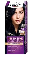 Kreemjas juuksevärv Schwarzkopf Palette Intensive Color Creme, C1 Blue Black цена и информация | Краска для волос | hansapost.ee
