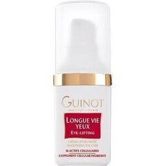 Tõstva toimega silmakreem Guinot Longue Vie 15 ml цена и информация | Сыворотки, кремы для век | hansapost.ee