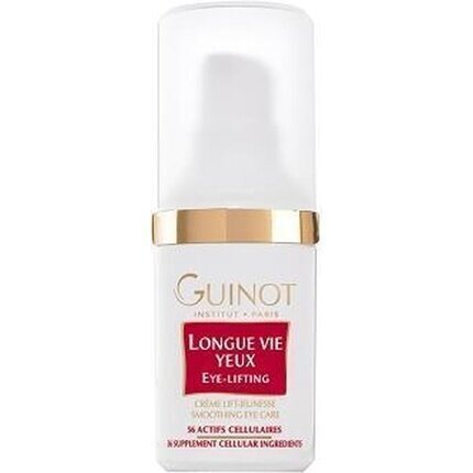 Tõstva toimega silmakreem Guinot Longue Vie 15 ml hind ja info | Silmakreemid ja seerumid | hansapost.ee