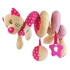 Спиральный котенок розовый цена и информация | Игрушки для малышей | hansapost.ee