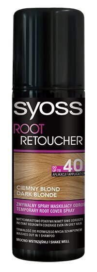 Syoss Root Retoucher Tumeblond 120 ml цена и информация | Juuksevärvid | hansapost.ee