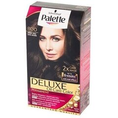 Краска для волос Schwarzkopf Palette Deluxe, 800, Dark Brown цена и информация | Краска для волос | hansapost.ee