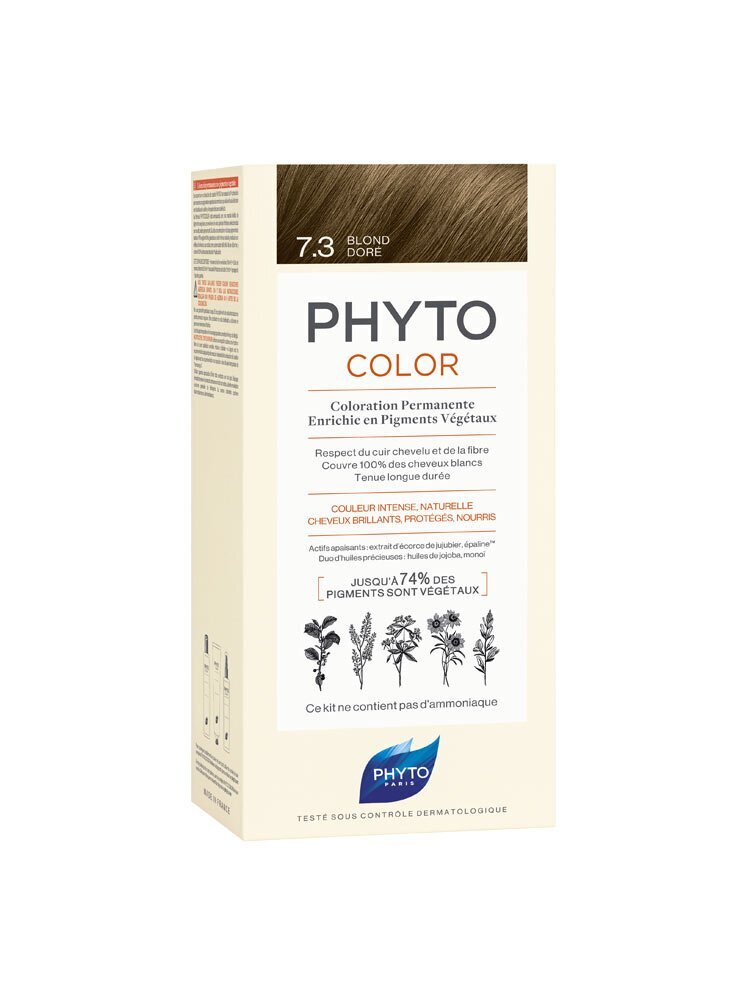 Juuksevärv Phyto Color Nr.7.3 hind ja info | Juuksevärvid | hansapost.ee