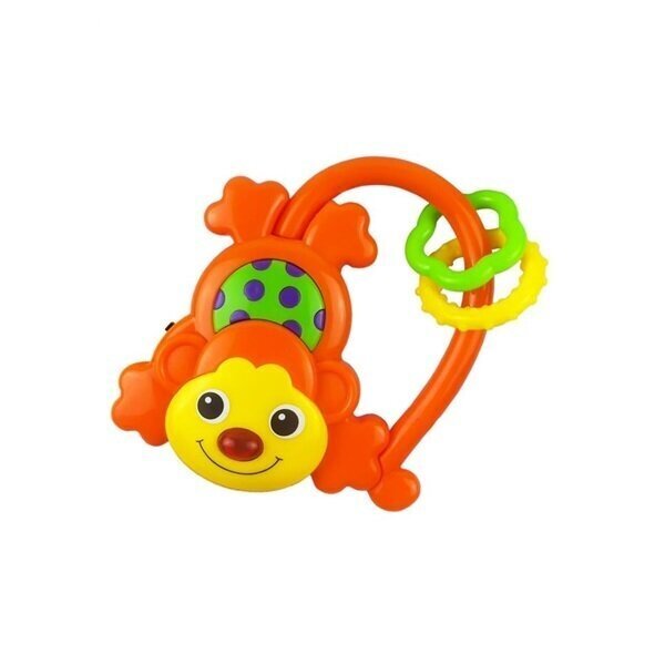 Kõristi, oranž ahv цена и информация | Beebide mänguasjad | hansapost.ee