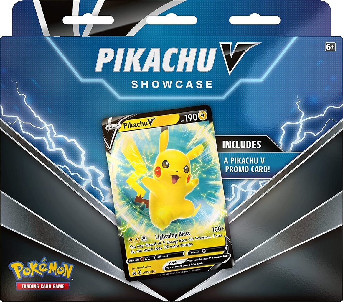 Карточная игра Pokemon TCG - Pikachu V Showcase Box цена | hansapost.ee