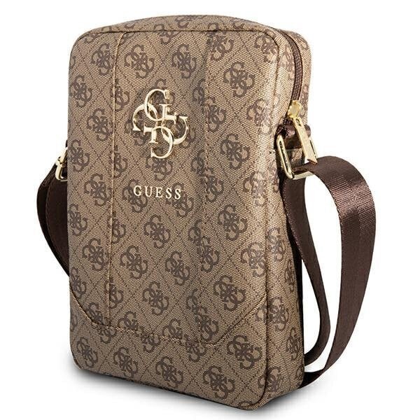 Guess sleeve GUTB10G4GFBR 10" brown Big Metal Logo GUTB10G4GFBR hind ja info | Käekotid naistele | hansapost.ee