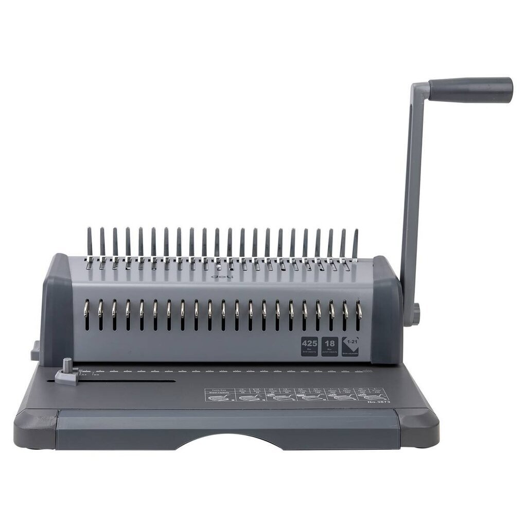 Comb Binding Machine Deli E3873 цена и информация | Kirjatarvikud | hansapost.ee