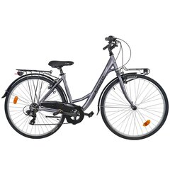 Велосипед ESPERIA 28" 6500 46 6V TZ50, серый цена и информация | Esperia Спорт, досуг, туризм | hansapost.ee