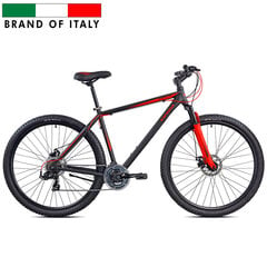 Велосипед ESPERIA 29" 7000 ALU 44 24V BLACK/RED цена и информация | Велосипеды | hansapost.ee