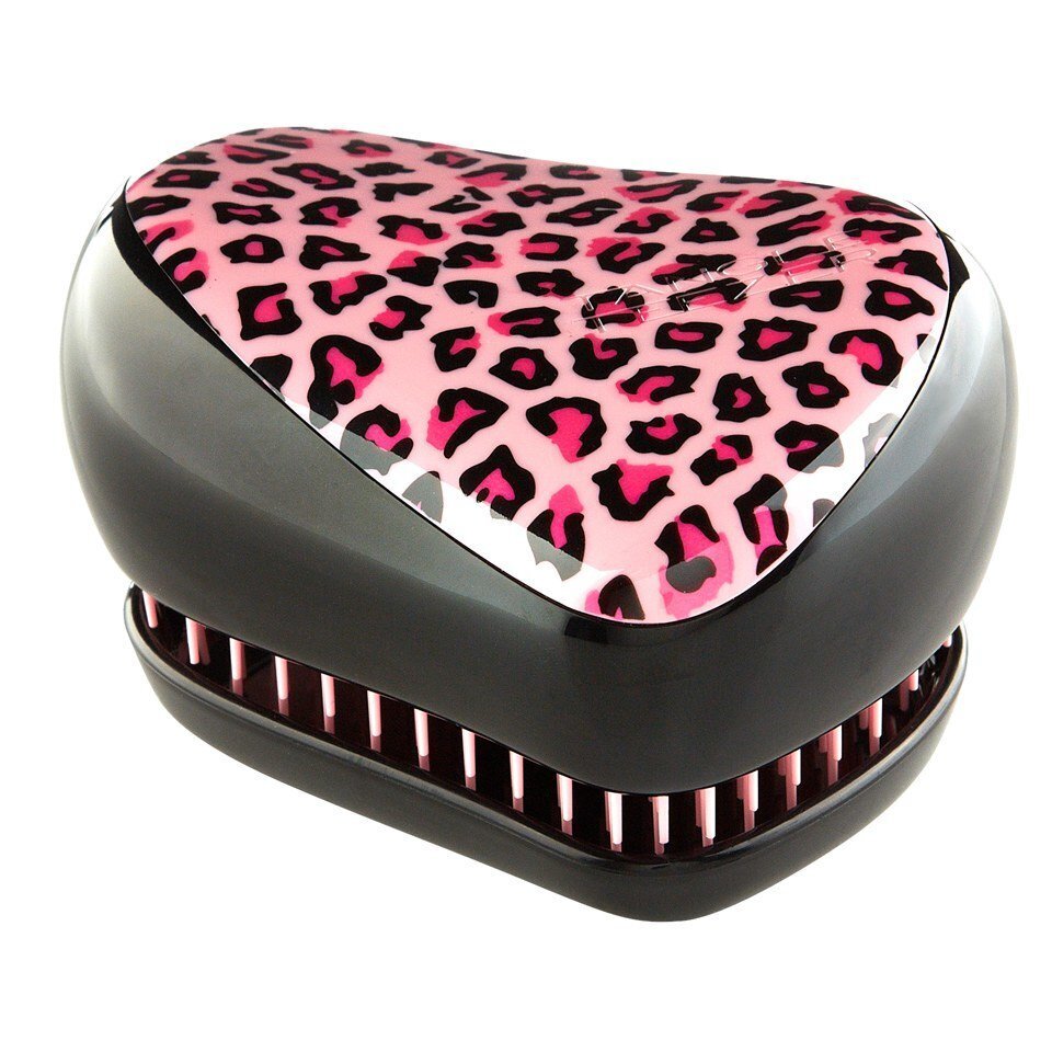 Tangle Teezer Compact Styler juuksehari, leopardimustriline hind ja info | Kammid, juukseharjad ja juuksuri käärid | hansapost.ee