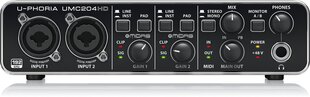 Behringer UMC204HD hind ja info | Behringer Arvuti komponendid | hansapost.ee