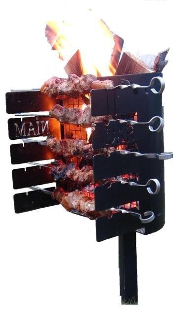 Vertikaalne grill - NIAMDAR цена и информация | Šašlõkivannid | hansapost.ee