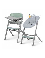 Многофункциональный стульчик для кормления Kinderkraft Livy + шезлонг Calmee Olive Green цена и информация | Kinderkraft Приспособления для кормления | hansapost.ee