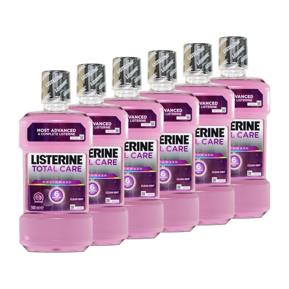 Suuloputusvesi Listerine Total Care 500 ml hind ja info | Hambaharjad, hampapastad ja suuloputusvedelikud | hansapost.ee