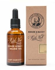 Масло для ухода за бородой Captain Fawcett Ricki Hall`s Booze & Bacc 10 мл цена и информация | Средства для бритья | hansapost.ee