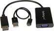 Kaabel StarTech DP2VGAA hind ja info | USB adapterid ja jagajad | hansapost.ee